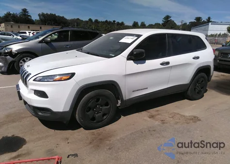 2015 Jeep Cherokee Sport from USA, damaged, VIN 1C4PJLAB3FW731427